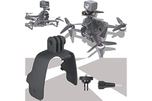 Honbobo Accessorio per Insta360 ONE RS/DJI Action 2/DJI FPV Drone, FPV Estensione Staffa Montare Adattatore Supporto Fisso Compatibile con Insta360 One R/Pocket 2/Gopro 9/10 Action Camera