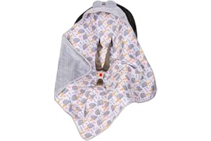 bababy sacco ovetto invernale, copri ovetto neonato universale, copertina ovetto neonato, sacco nanna ovetto 100% Cotone OEKO-TEX Made in EU/Coperta neonato avvolgente universale multiuso 80x80