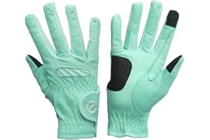 eGlove eQUEST GripPro Leather Touchscreen Horse Riding Gloves