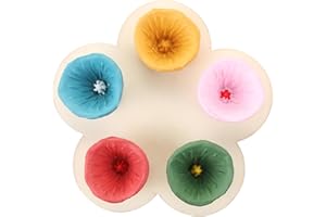 LALASTYLE Bee Cups for Thirsty Bees Garden, Colorful Bee Insect Drinking Cups, Resin Bee Cups, Thirsty Pollinators Need a Drink, Bees Need Safe Places to Drink (Colorful-A)