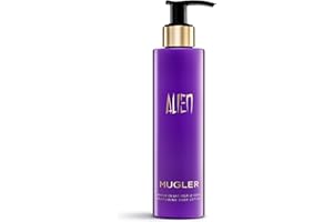 THIERRY MUGLER MUGLER Alien Parfümierende Bodylotion, Damen-Parfum, Amberartig, holzig und blumig, Außergewöhnlicher Duft, 200 ml