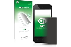 upscreen 3.7" Anti-Spy Blickschutzfolie für 3,7 Zoll Standardgrößen (9.4 cm) [57 x 75 mm, 4:3] - Made in Germany, Privacy Folie