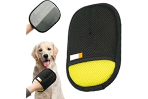 MATAME Brosse Anti Poils Animaux, Rouleau Poils Animaux, Brosse Poil Chat Chien, Magique Réutilisable pour Poils, Rouleau à Poils d'animaux, Épilateur pour Canapé, Arbre à Chat lit Tapis (Jaune, 18 * 12cm)