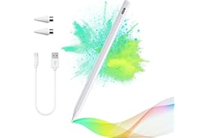 EFaith Stylet pour ipad avec Rejet magnétique et palmaire, Stylet écran capacitif avec Rechargeable Compatible pour iPad 2018-2022, iPad Pro 11, iPad Air 5/4/3, iPad Mini
