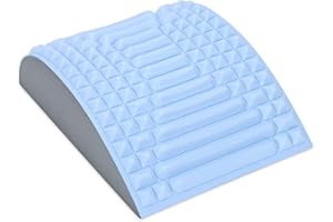 AENXWA Nacken und RüCkenstrecker, Rückenstrecker und Nackenstrecker 2 in 1, Vielseitige Rücken- und Nackenstrecker zur Linderung von Nackenschmerzen & Rückenschmerzen Rückenmassage,Rücken-Nackenknacker