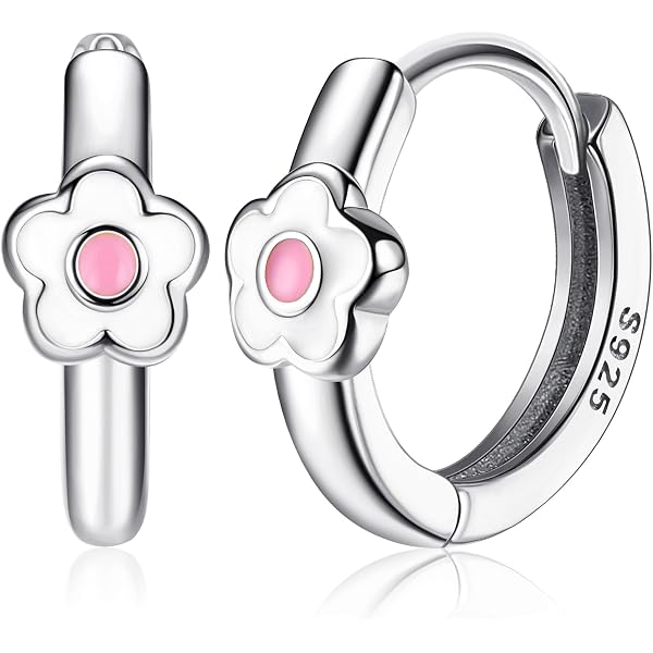JeweBella Piccoli Orecchini A Cerchio In Argento Sterling 925 Per Donna