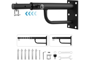 Teodute Supporto per Sacco da Boxe, Regolabile e Girevole, Staffa per Sacco da Boxe, Supporto per Sacco Pesante per Interni ed Esterni Boxe Sport in Casa Palestra