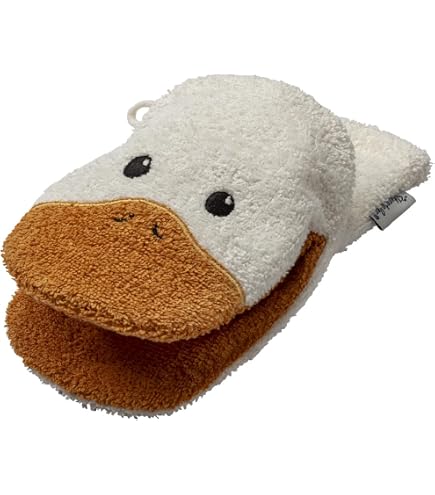 Sterntaler Gant De Toilette Girafe Kaya - Coton Absorbant Avec Broderie Pour Bébé Et Tout-Petit - Sable
