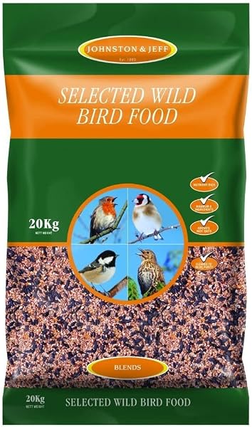 Johnston & Jeff Wild Bird Food, 20 kg (Pack of 1) - 1