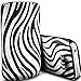 Produktbild Digi Pig Schutzhülle für Samsung Galaxy S4 Mini Zebra PU-Leder Pull Tab-Beutel-Abdeckungs-Fall-Zebra weiß