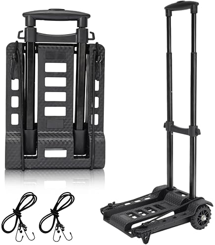 JE CHERCHE UNE IDEE Diable Pliant 30x36x86 Cm – Robuste, Compact Et Ergonomique Pour Maison Et Déménagement