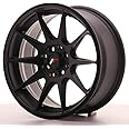 Japan Racing JR11 Flat Black 10.5 x 18 ET22 5 x 114/120 Alloy Wheel