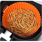 G&uuml;ncel&Ccedil;arşı Airfryer Silikon Pişirme Kabı 20x5 Cm Bpa i&ccedil;ermez Airfryer Pişirme Kağıdı, Yapışmaz Kolay Temizlenir, Silikon Piş