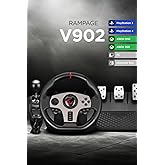 Rampage V902 Ps4/pc/xboxone/xbox360 /xbox Series S Uyumlu 3 Pedallı Oyuncu Direksiyonu