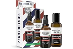 ‎BROOKLYN SOAP COMPANY Brooklyn Soap Company Bartpflege Set - Das Vorteilsset für Männer · Bartshampoo & Bartöl mit Gin Tonic Duft · Brooklyn Soap Company