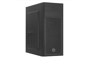 Nuwo Jester J801 Nero Case ATX per PC Desktop Office 0.40MM SPCC, Frontale Mesh, USB 3.0 (AxPxL: 415x375x174 mm)
