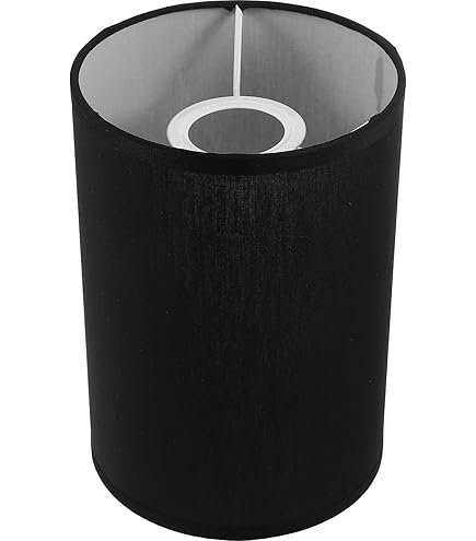 KICHOUSE Modern Fabric Cylinder Lamp Shade Replacement Minimalist Light Shade For Table Floor Lamps Elegant Design Detachable Easy To Store - View #5