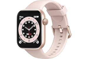 ACCLAFIT Reloj Inteligente Mujer Hombre, 1.85" Smartwatch con Llamadas Bluetooth, 140+ Modos Deportivos Smart Watch con SpO2/Pulsómetro/Monitor de Sueño/Podómetro, Impermeable IP68 Smart Watch Para Android iOS