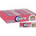 Wrigley's Extra Chewing Gum, Watermelon Flavour , 30 Packs of 10 Pieces, Sugar Free Chewing Gum Bulk Pack with Xylitol (300 pieces)