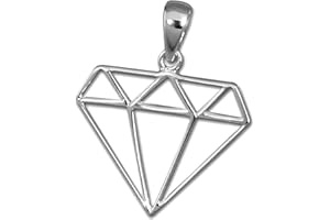 SilberDream Ketten-Anhänger Diamant 925 Sterling Silber allergenfrei SDH8200J Silber Kettenanhänger