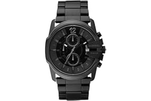 Diesel Watch DZ4180 Master Chief stalowy zegarek męski, czarny, bransoletka