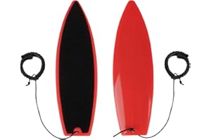 heigudan 2PCS Mini fingertip Surfboard, Rad Fingerboard Toy, Toy Finger Surf Board, Surf The Wind, Mini Surfboard for Kids Teens Adults, Surf Anywhere Anytime (Red)