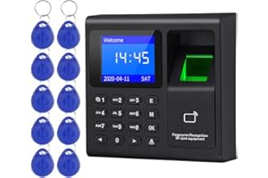 LIBO SMART HOME LIBO Impronta digitale biometrica intelligente Presenze di tempo Macchina Orologio Registratore Dipendente Dispositivo di controllo Accesso Tastiera di controllo con portachiavi RFID