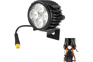Motutech LED faro para Kukirin G2 Pro G2 Pro DB G2 Max proyector potente para patinete eléctrico de alta luminosidad Accesorios de repuesto Scooter