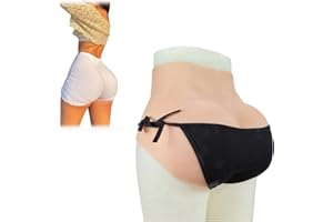 XSWL Bragas de vagina falsa de silicona realista con catéter,pantalones de triángulo de vagina falsa sexy,garfio oculto para hombres, realzador de cadera para travestis travestis transgénero de drag queen