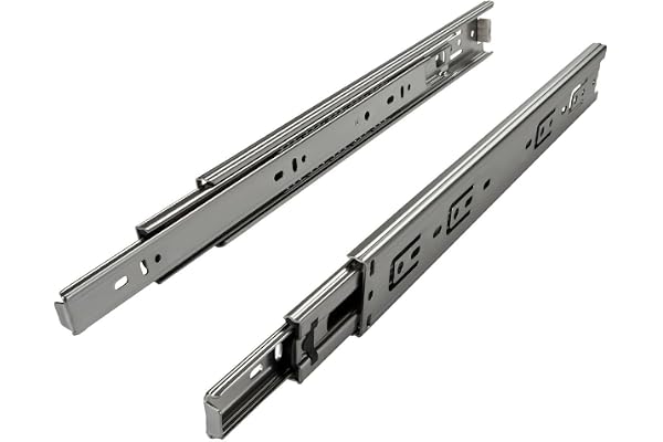 1 paire (2 PIÈCES) SO-TECH® Glissières à Extension Complète Glissières de Tiroir 450 mm (insérées) à Billes Capacité de