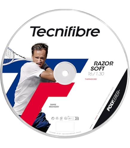 Corda Tecnifibre Bobine 200M Tripa Sintética Preta 1,25 - Foto 9