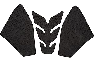 Bopfimer Motorrad rutschfeste Seitliche Tankpadaufkleber Wasserdichter Gummiaufkleber für MT-09 MT09 2021