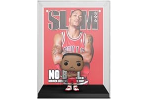 Funko Pop! NBA Cover: Slam - Derrick Rose - Figurka winylowa do kolekcjonowania - Pomysł na prezent - Oficjalne produkty - Zabawki dla dzieci i dorosłych - Fani sportu