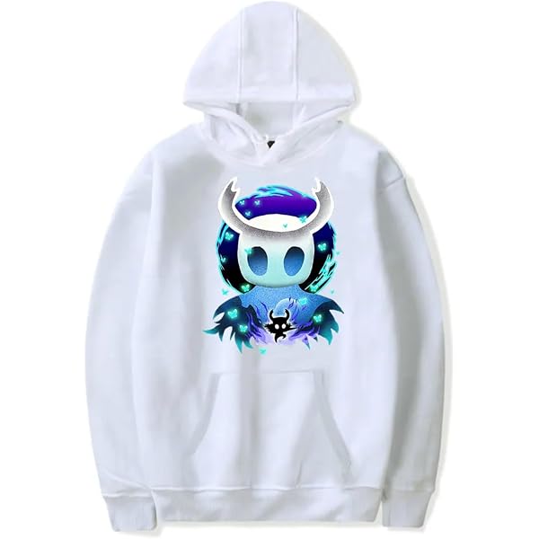 Pull à Capuche Imprimé 3D Hollow Knight - Sweat-shirt Ample Garçon/fille, Manches Longues, Pour Automne/hiver