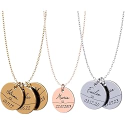 Schmuck Mit Gravur - Namenskette - Silberschmuck
