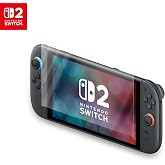 PowerA - Nintendo Switch 2-2'li paket i&ccedil;in ekran koruyucu, ekranı korur, kolay takılır, 2 ekran koruyucu folyo, bir mikrofibe