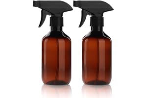 lulir sprayflaska 300 ml, sprayflaska 2 st, vattensprejzerställare sprayflaskor hår, med justerbar munstycke & läckageskydd