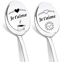 Cuillère " Je T'aime ❤️ " Avec Encre