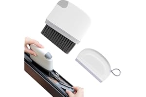 ‎SWIRLCOLOR Spaltreinigungsbürste DREI-in-eins für Zuhause und Büro, Multifunktionale Reinigungsbürste für kleine Räume, Fenster Staub Beseitigung Werkzeug für Frauen und Männer