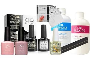 CND Shellac Starter Set Small - Nude Edition - Saving Kit 5% Gift, Vary