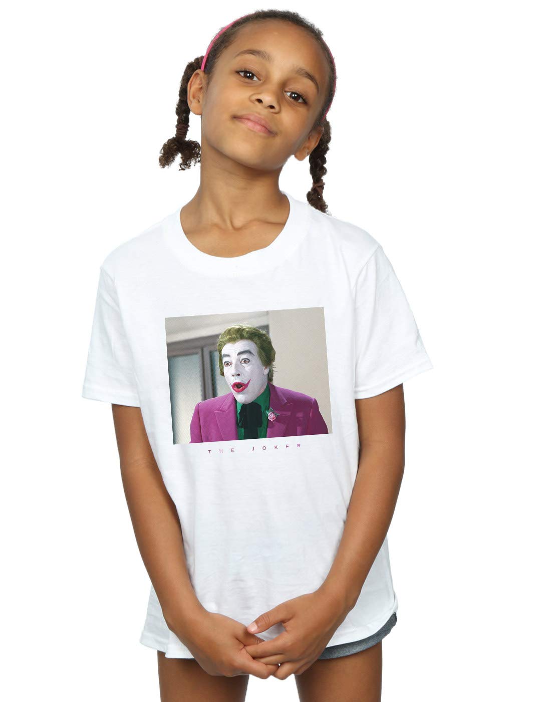 DC-Comics-Mdchen-Batman-TV-Series-1966-Joker-Photograph-T-Shirt