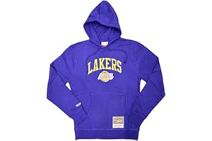 Mitchell & Ness NBA Arch - Felpa con cappuccio LA Lakers, colore: Viola