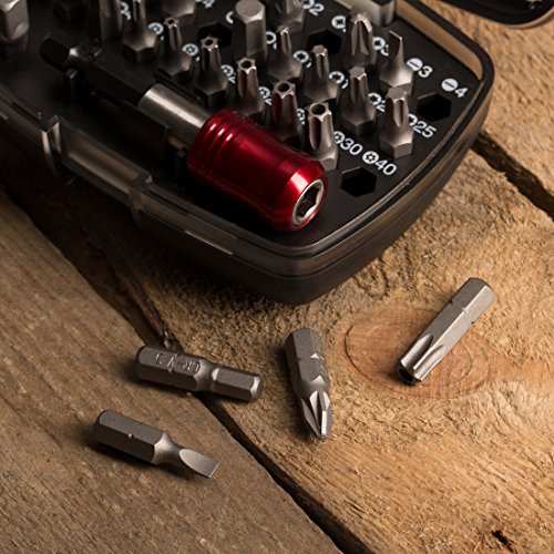 Ultrawork 32-teiliges Schrauberbit-Set, Bitsatz mit magnetischem Universalhalter - 2