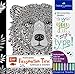 Produktbild Faszination Tiere Postkarten Set mit 4 original Faber-Castell Pitt Artist Pens Metallic: 20 Postkarten mit hochwertiger Folienveredelung: Ausmalen und Staunen