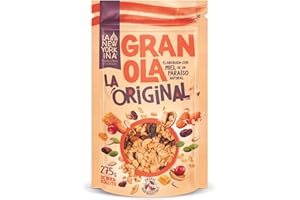 La Newyorkina Granola Original 275g Con Miel de España, Frutos Secos y Aceite de Oliva Virgen Extra