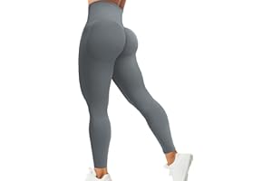 ZAAYO Damskie legginsy gimnastyczne sportowe boty Scrunch Butt High Waist bezszwowe spodnie do jogi