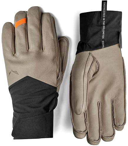 Salewa Ortles Durastretch Gloves, Black out/7030, XS Fashion