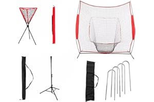 BARNETT BNB-03 Kit de red de béisbol + camiseta de bateo + red portadora de pelotas