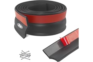 SDLDEER Uszczelka do bramy garażowej, górna i boczna uszczelka gumowa do pasków, odporna na warunki atmosferyczne, uniwersalna uszczelka, gumowa uszczelka (3 m)