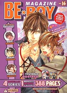 jaquette livre Be x Boy, N° 14, avril 2012 :